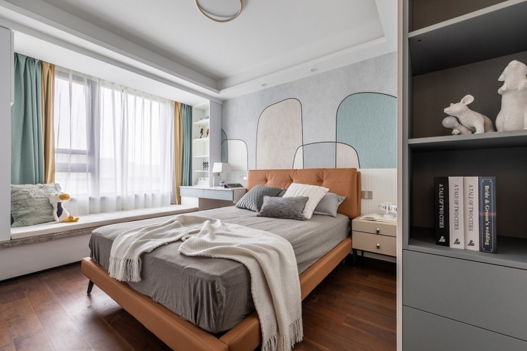 現(xiàn)代風格四居室兒童房裝修效果圖