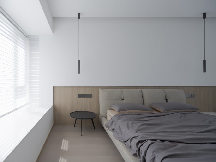 現(xiàn)代簡(jiǎn)約風(fēng)格三居室臥室裝修效果圖