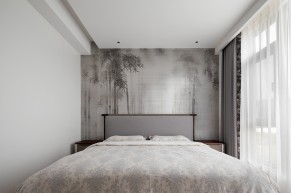 現(xiàn)代簡約風格別墅臥室裝修效果圖