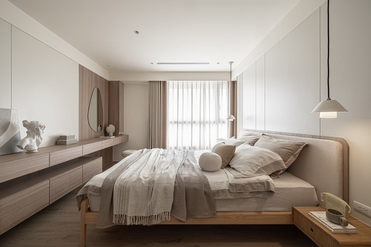 現(xiàn)代簡(jiǎn)約風(fēng)格四居室臥室裝修效果圖