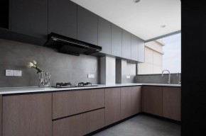 現(xiàn)代風格別墅廚房裝修效果圖