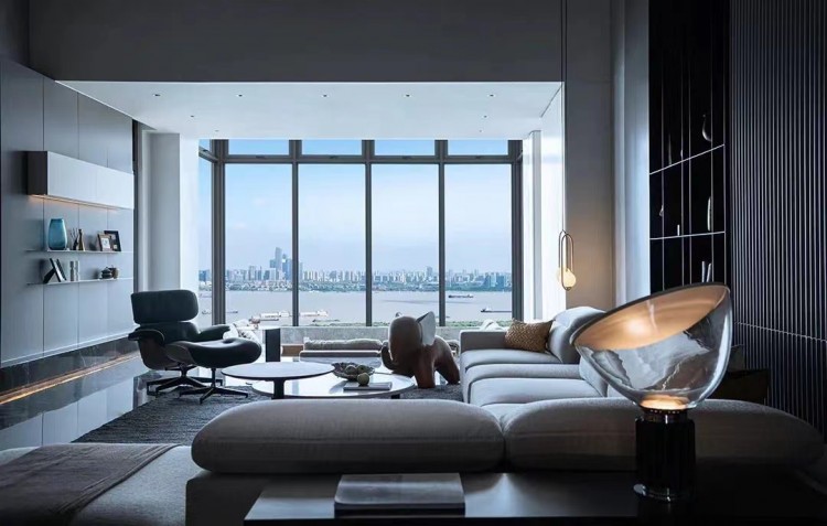 現代簡約復式裝修效果圖