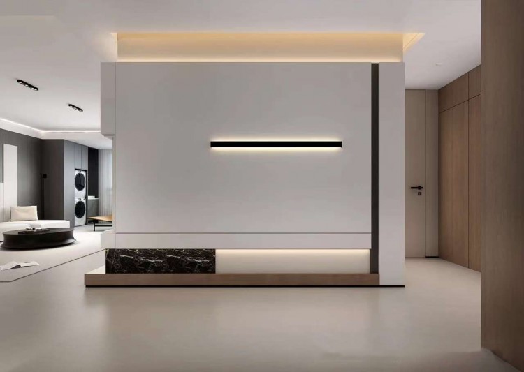 現(xiàn)代簡約三居室玄關(guān)裝修效果圖