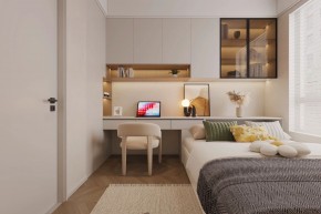 現(xiàn)代簡(jiǎn)約兩居室兒童房裝修效果圖