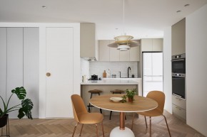 北歐風三居室餐廳裝修效果圖