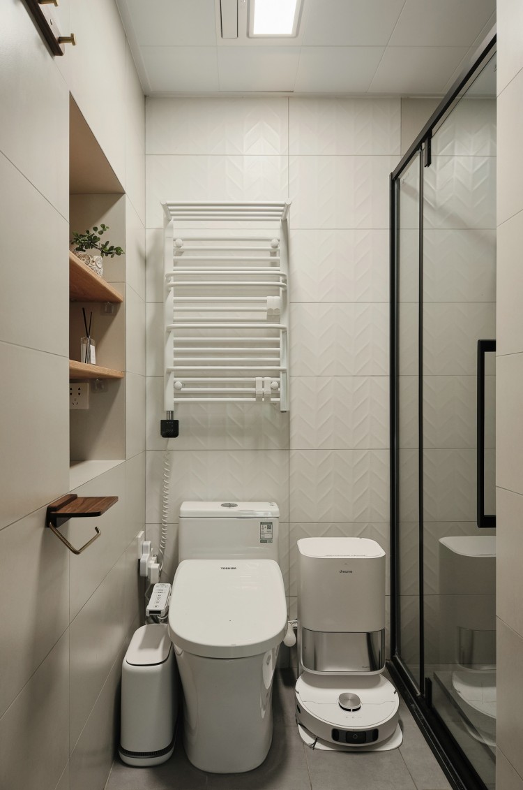 北歐風(fēng)兩居室衛(wèi)生間裝修效果圖