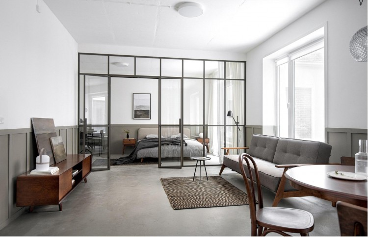 現(xiàn)代簡(jiǎn)約公寓裝修效果圖