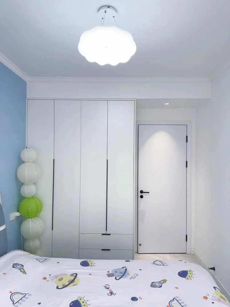 現(xiàn)代簡約兩居室兒童房裝修效果圖