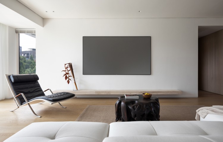 現(xiàn)代極簡風(fēng)三居室裝修效果圖