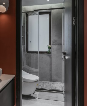 現(xiàn)代簡約小戶型裝修衛(wèi)生間效果圖