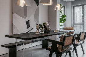 現(xiàn)代簡約小戶型裝修餐廳效果圖