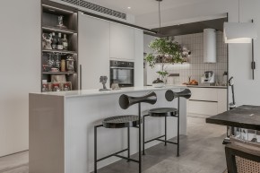 現(xiàn)代簡約小戶型裝修吧臺(tái)效果圖