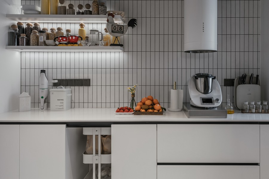 現(xiàn)代簡約小戶型裝修櫥柜效果圖