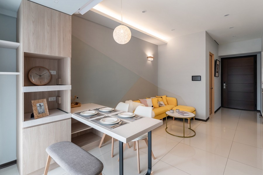 現(xiàn)代簡約小戶型餐廳裝修效果圖