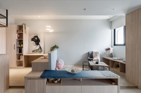 現(xiàn)代簡約小戶型書房裝修效果圖