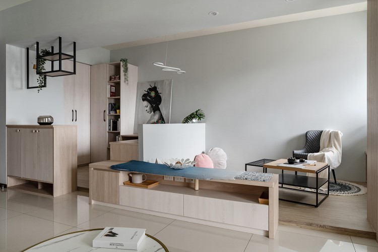 現(xiàn)代簡約小戶型書房裝修效果圖