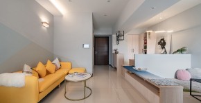 現(xiàn)代簡約小戶型客廳裝修效果圖