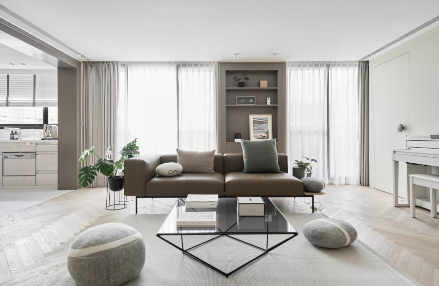 北歐風(fēng)兩居室裝修效果圖