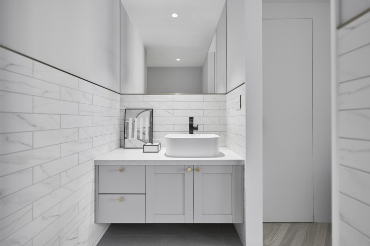 北歐風(fēng)兩居室衛(wèi)生間裝修效果圖