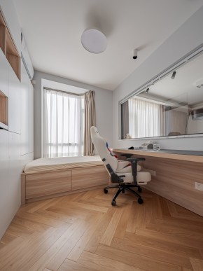 極簡日式三居室兒童房裝修效果圖