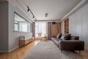 極簡日式三居室客廳裝修效果圖