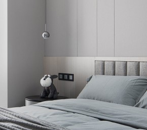 現(xiàn)代簡約復(fù)式臥室裝修效果圖