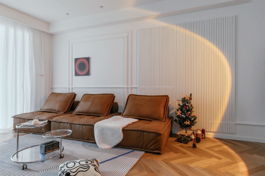 北歐風(fēng)兩居室客廳裝修效果圖