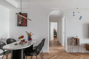 北歐風(fēng)兩居室餐廳裝修效果圖