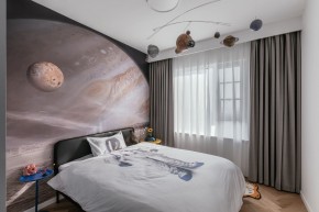 北歐風(fēng)兩居室臥室裝修效果圖