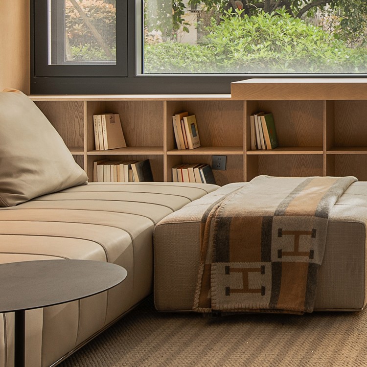 復(fù)試原木風(fēng)客廳裝修效果圖