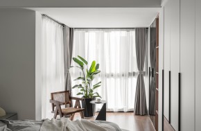 北歐風(fēng)復(fù)試臥室裝修效果圖