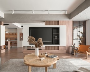 北歐風(fēng)復(fù)試客廳裝修效果圖