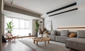 北歐風(fēng)復(fù)試客廳裝修效果圖