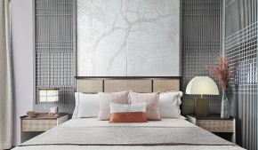 中式大平層臥室裝修效果圖