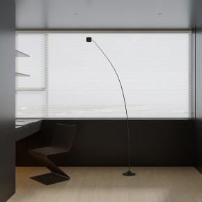 現(xiàn)代簡(jiǎn)約大平層書(shū)房裝修效果圖