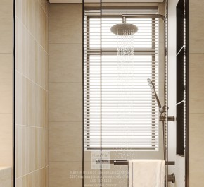 湖韻佳苑中古風(fēng)三居室衛(wèi)生間裝修效果圖