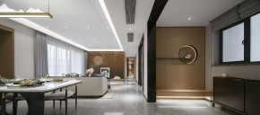 意式三居室玄關(guān)過道裝修效果圖