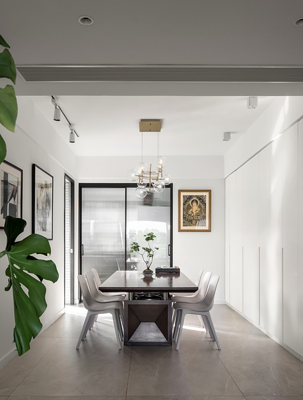 北歐風三居室餐廳裝修效果圖