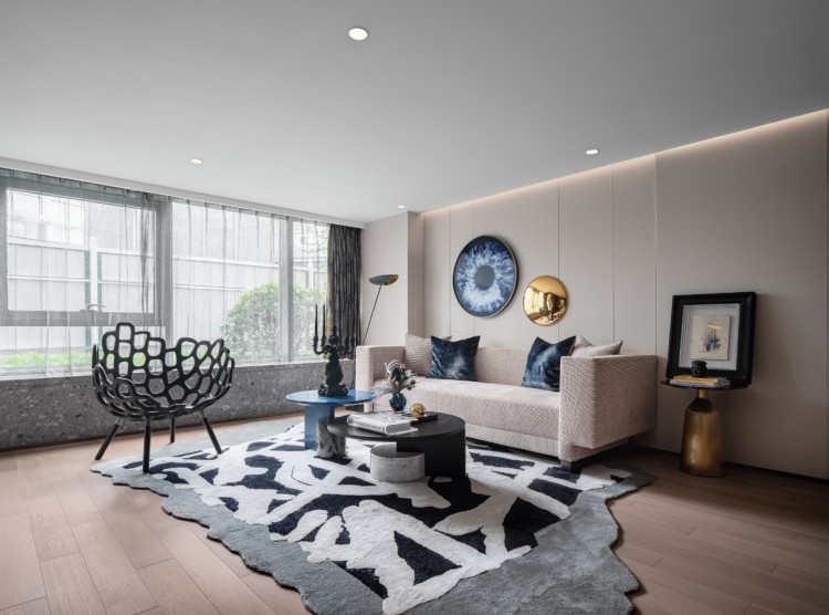 現(xiàn)代簡約三居室裝修效果圖