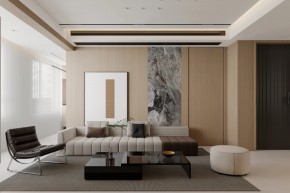 現(xiàn)代簡約三居室客廳裝修效果圖