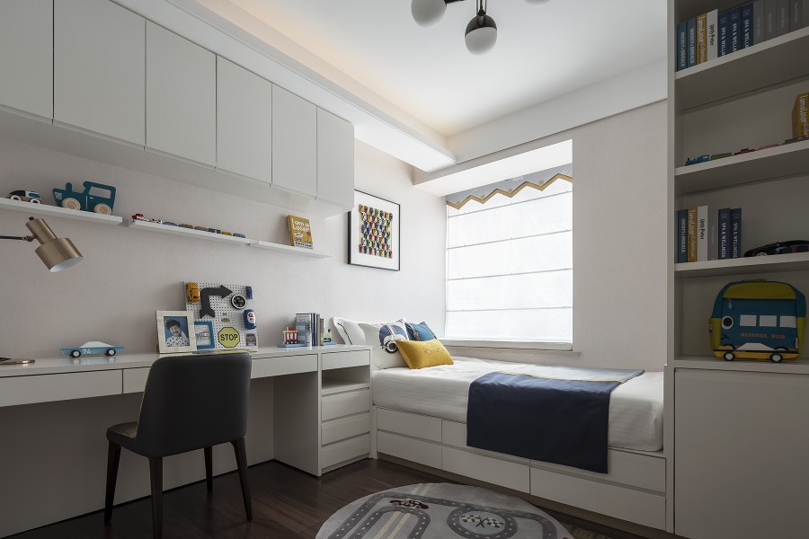 新中式三居室兒童房裝修效果圖