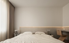 現(xiàn)代簡約三居室臥室裝修效果圖