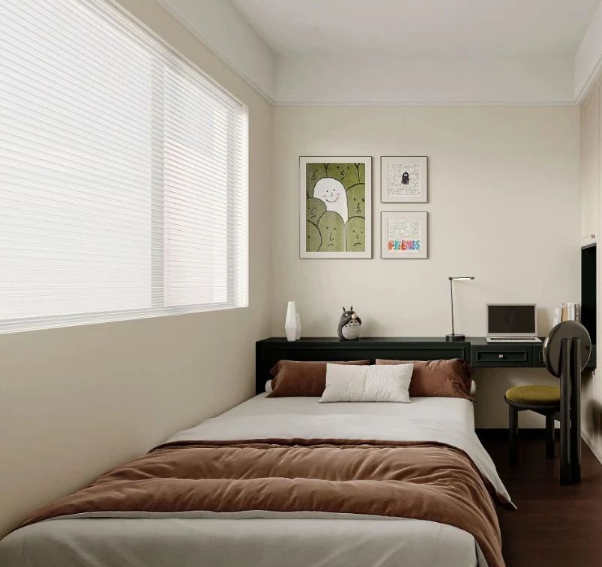 現(xiàn)代中式三居室兒童房裝修效果圖