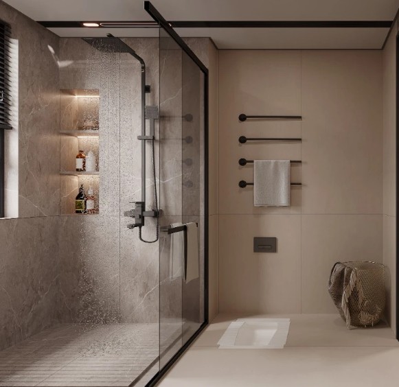 意式輕奢三居室衛(wèi)生間裝修效果