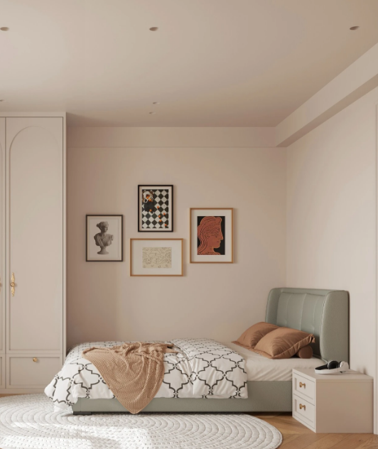 法式中古風(fēng)三居室兒童房裝修效果圖