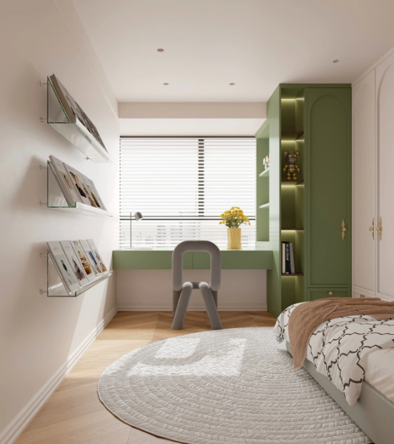 法式中古風(fēng)三居室兒童房裝修效果圖