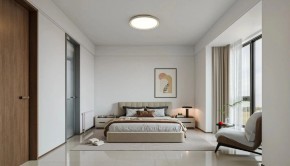 現(xiàn)代簡約三居室臥室裝修效果圖