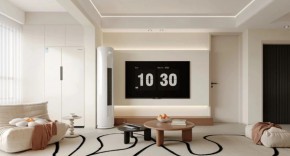 現(xiàn)代簡(jiǎn)約三居室客廳裝修效果圖