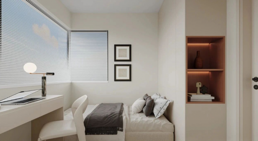 現(xiàn)代簡(jiǎn)約三居室兒童房裝修效果圖