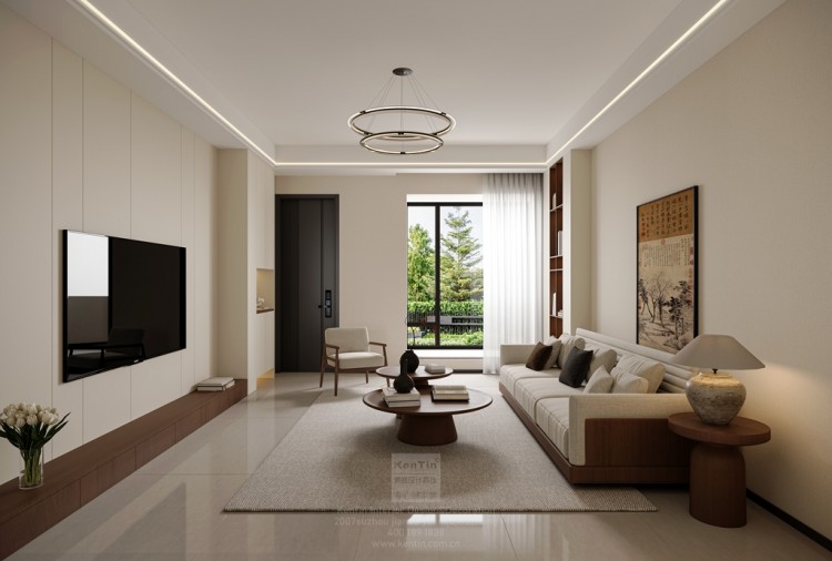 石湖之韻宋氏美學(xué)復(fù)式裝修效果圖